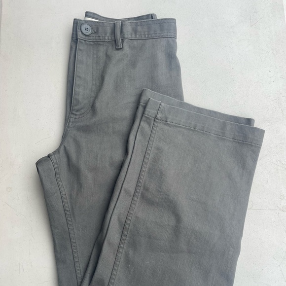 Oak & Fort Straight Leg Twill Pants - Picture 3 of 5